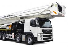 ट्रक माउंटेड टेलीस्कोपिक बूम लिफ्ट Bronto Skylift S 72 HLA
