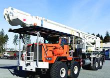ट्रक माउंटेड टेलीस्कोपिक बूम लिफ्ट Bronto Skylift SI219HDT-C 