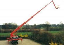 ट्रक माउंटेड टेलीस्कोपिक बूम लिफ्ट Ruthmann T 435
