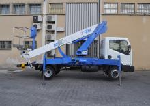 ट्रक माउंटेड टेलीस्कोपिक बूम लिफ्ट Socage T418 forSte