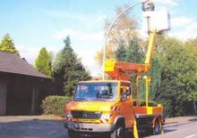 ट्रक माउंटेड टेलीस्कोपिक बूम लिफ्ट Ruthmann TK 145 (Fa.)