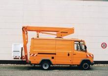 ट्रक माउंटेड टेलीस्कोपिक बूम लिफ्ट Ruthmann TK 145 (Ka.)