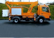 ट्रक माउंटेड टेलीस्कोपिक बूम लिफ्ट Bison-Palfinger TKA 16/180