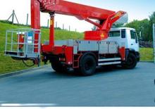 ट्रक माउंटेड टेलीस्कोपिक बूम लिफ्ट Bison-Palfinger TKA 38,5 KS