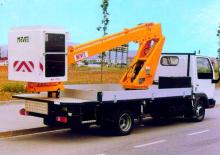 ट्रक माउंटेड टेलीस्कोपिक बूम लिफ्ट Movex TLC 150