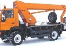 ट्रक माउंटेड टेलीस्कोपिक बूम लिफ्ट WUMAG WT 270