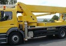 ट्रक माउंटेड टेलीस्कोपिक बूम लिफ्ट WUMAG WT 350