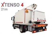 ट्रक माउंटेड टेलीस्कोपिक बूम लिफ्ट Klubb Xtenso 4