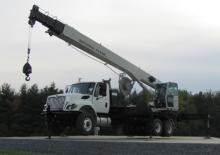 ट्रक-माउंटेड टेलीस्कोपिक क्रेन National Crane 1300A