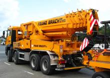 ट्रक-माउंटेड टेलीस्कोपिक क्रेन ORMIG 804 AC