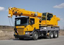 ट्रक-माउंटेड टेलीस्कोपिक क्रेन Liebherr LTF 1035-3.1