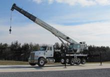 ट्रक-माउंटेड टेलीस्कोपिक क्रेन National Crane NBT55