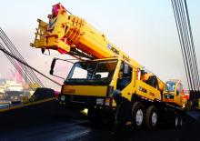 ट्रक-माउंटेड टेलीस्कोपिक क्रेन XCMG QY35K5