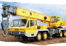 ट्रक-माउंटेड टेलीस्कोपिक क्रेन Til TMS 750B MK II