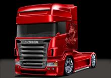ट्रक ट्रैक्टर - ट्रैक्टर यूनिट Scania R 164 480 Topline