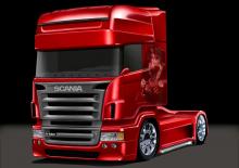 ट्रक ट्रैक्टर - ट्रैक्टर यूनिट Scania R 164 580 Topline