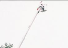 ट्रेलर माउंटेड आर्टिकुलेटिंग बूम लिफ्ट Altec A65