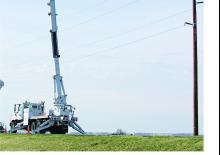 ट्रेलर माउंटेड आर्टिकुलेटिंग बूम लिफ्ट Altec AH75A