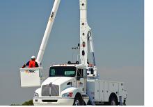 ट्रेलर माउंटेड आर्टिकुलेटिंग बूम लिफ्ट Altec AN55-OC