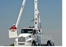 ट्रेलर माउंटेड आर्टिकुलेटिंग बूम लिफ्ट Altec AN55E-OC