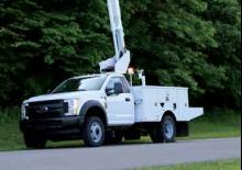 ट्रेलर माउंटेड आर्टिकुलेटिंग बूम लिफ्ट Altec AT40G