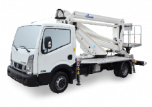 ट्रेलर माउंटेड आर्टिकुलेटिंग बूम लिफ्ट GSR B240PX Compact