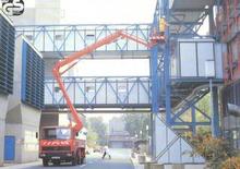 ट्रेलर माउंटेड आर्टिकुलेटिंग बूम लिफ्ट Ruthmann GS 150