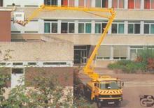 ट्रेलर माउंटेड आर्टिकुलेटिंग बूम लिफ्ट Ruthmann GS 180