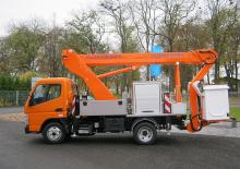 ट्रेलर माउंटेड आर्टिकुलेटिंग बूम लिफ्ट Blumenbecker - Hubmeister® HM 16 TKI