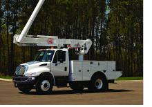 ट्रेलर माउंटेड आर्टिकुलेटिंग बूम लिफ्ट Altec L42E