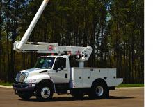ट्रेलर माउंटेड आर्टिकुलेटिंग बूम लिफ्ट Altec L44E