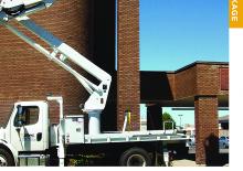 ट्रेलर माउंटेड आर्टिकुलेटिंग बूम लिफ्ट Altec TA55S