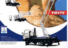 ट्रेलर माउंटेड आर्टिकुलेटिंग बूम लिफ्ट CMC TB 175