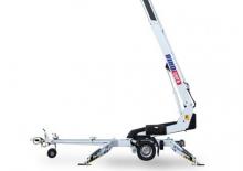 ट्रेलर माउंटेड टेलीस्कोपिक बूम लिफ्ट Dino Lift Dino 120TB