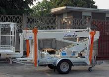 ट्रेलर माउंटेड टेलीस्कोपिक बूम लिफ्ट Colombo Giuseppe TLC 135 R