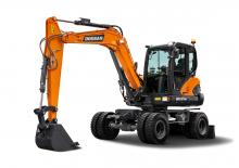 व्हील एक्सकेवेटर Doosan DX57W-7