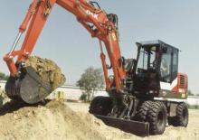 व्हील एक्सकेवेटर O&K MH 3.5