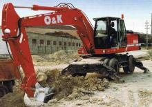 व्हील एक्सकेवेटर O&K MH 6 HD