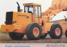 व्हील लोडर John Deere Construction 444 D