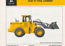 व्हील लोडर John Deere Construction 544 E TC