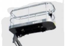व्हील्ड आर्टिकुलेटिंग बूम लिफ्ट Manitou D 80 ER *