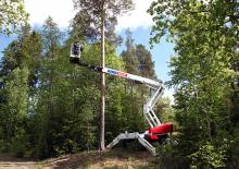 व्हील्ड आर्टिकुलेटिंग बूम लिफ्ट Dino Lift Dino 265RXT