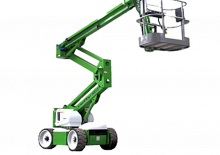 व्हील्ड आर्टिकुलेटिंग बूम लिफ्ट Niftylift Height Rider 15 E