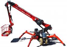 व्हील्ड आर्टिकुलेटिंग बूम लिफ्ट Platform Basket SPIDER 25 WE