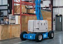 व्हील्ड आर्टिकुलेटिंग बूम लिफ्ट Genie Z-45/25J Bi-Energy