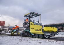 व्हील्ड एस्फाल्ट पेवर Ammann AFW 400-3