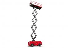 व्हील्ड सिज़र लिफ्ट Manitou 140 SC