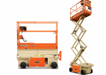 व्हील्ड सिज़र लिफ्ट JLG 6RS