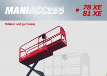 व्हील्ड सिज़र लिफ्ट Manitou 81 XE