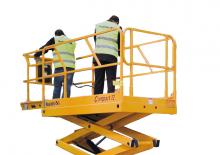 व्हील्ड सिज़र लिफ्ट Haulotte Compact 12